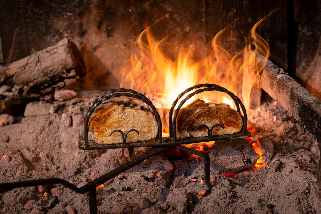 18th Century Toaster for Hearths and Open Flame Cooking