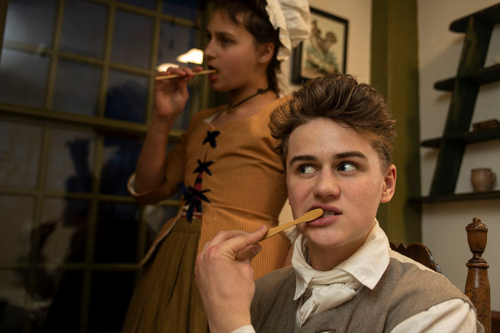 Historically Accurate Wooden Toothbrush from Samson Historical