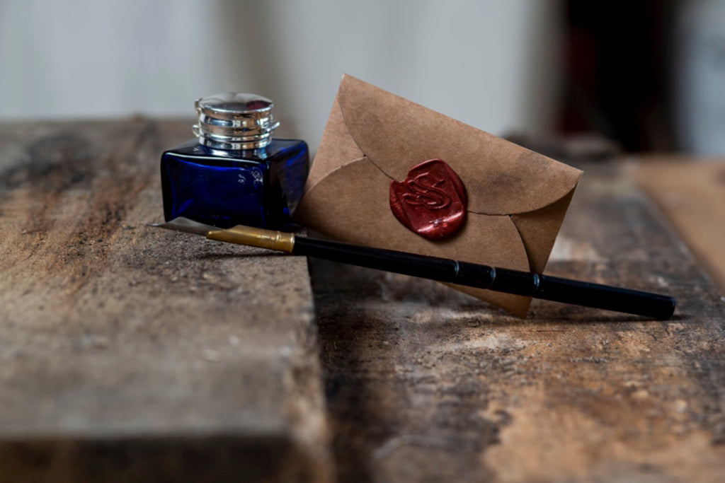 18th Century Authentic Horn Pen for Early American Calligraphy