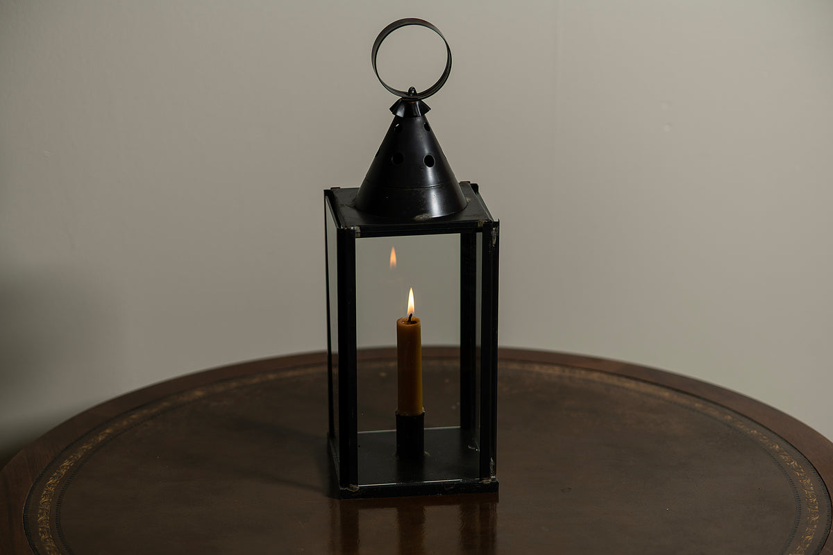Iron Glass Sided Lantern
