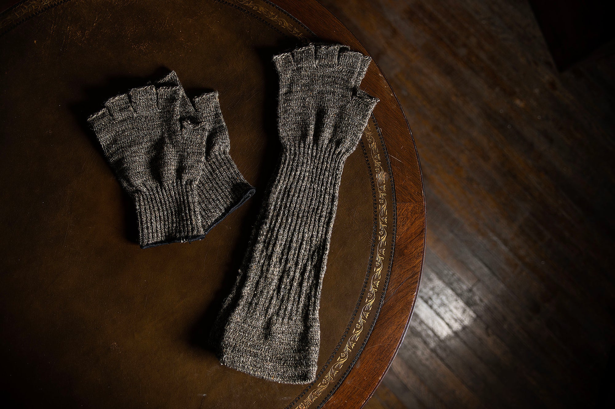 Long Fingerless Gloves